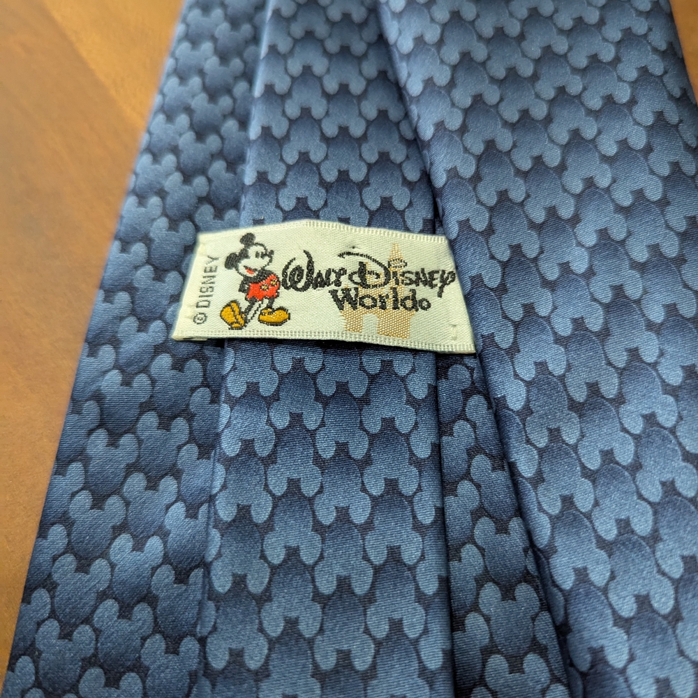 Walt Disney World Navy Mickey Mouse Tie